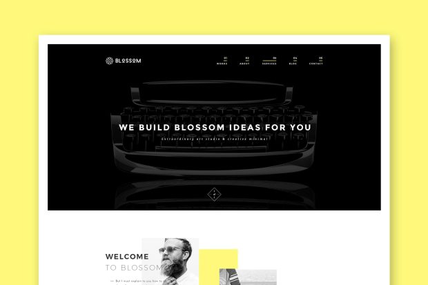 Blossom - Minimal Portfolio HTML5 Template