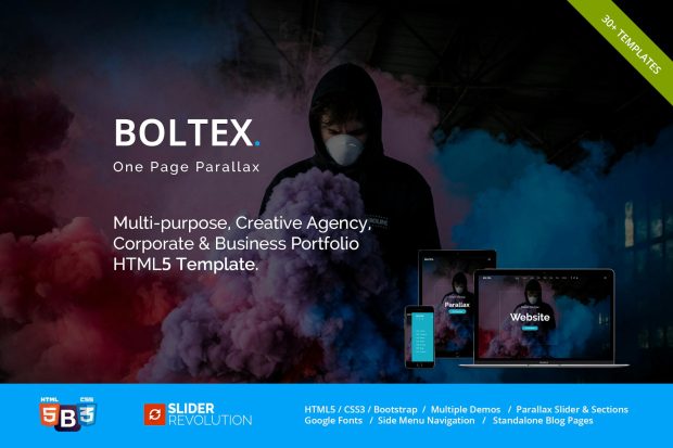 Boltex - One Page Parallax