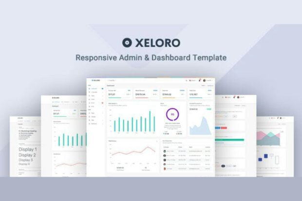 Bootstrap Admin & Dashboard Template - Xeloro