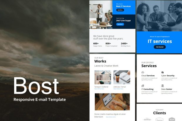 Bost Mail - Responsive E-mail Template