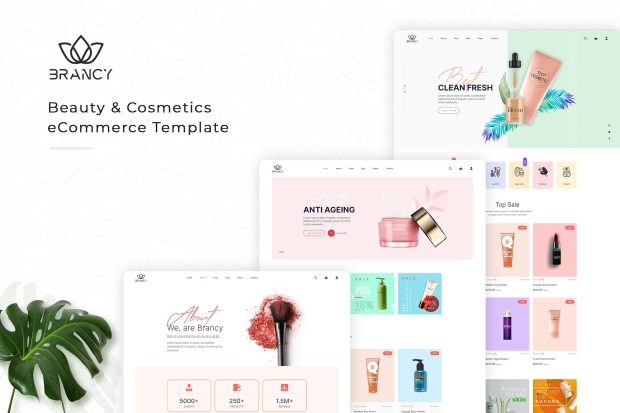 Brancy - Cosmetic & Beauty Salon Website Template