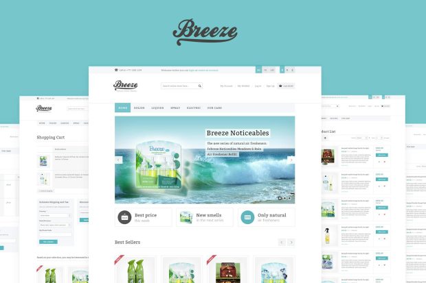 Breeze — Responsive WooCommerce Theme 1.0.1