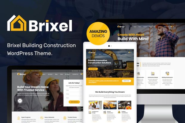 Brixel Building Construction WordPress Theme 2.1.0