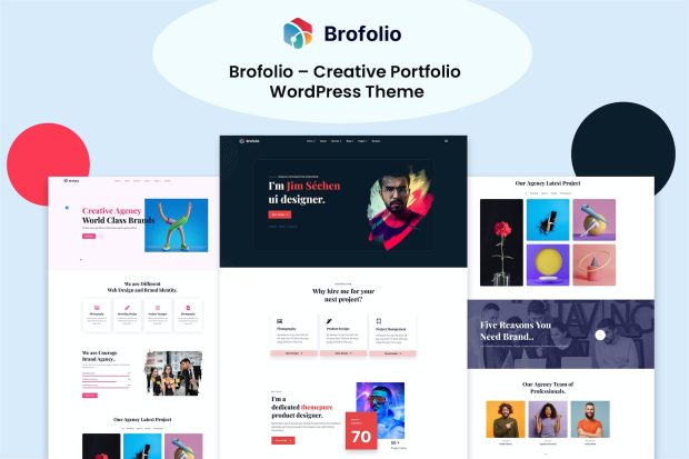 Brofolio – Creative Portfolio WordPress Theme 1.0.3