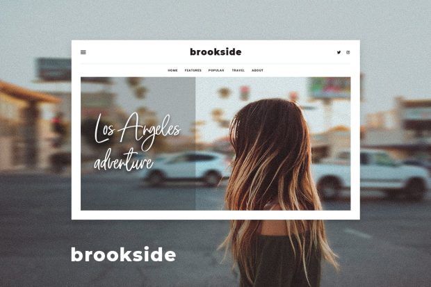 Brookside - Personal WordPress Blog Theme 1.4