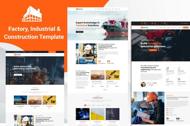 Buildco -  Industrial & Construction Template