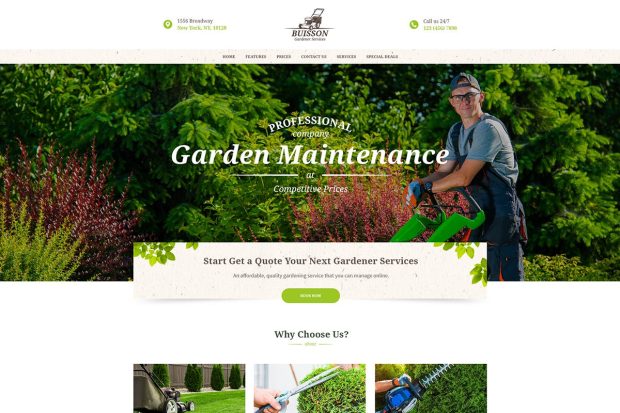 Buisson - Gardening WordPress Theme 1.1.7