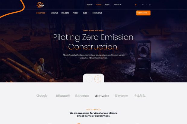 Bulter - Clean Construction WordPress Theme 1.0.6