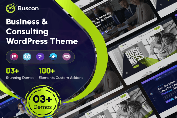 Buscon - Consulting Business WordPress Theme 1.0.1