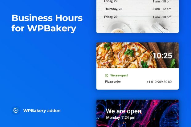 Business Hours for WPBakery 1.1.1