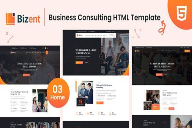 Business HTML Template with php contact