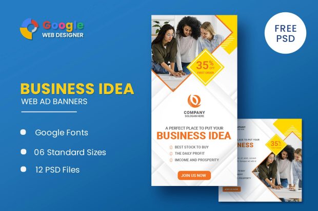 Business Idea Animated Banner GWD