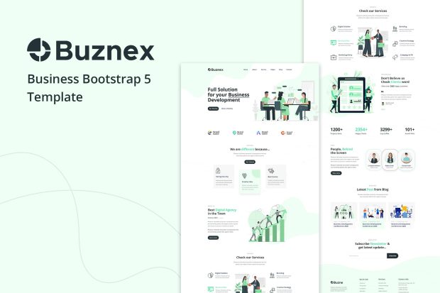 Buznex - Corporate Business Bootstrap5 Template