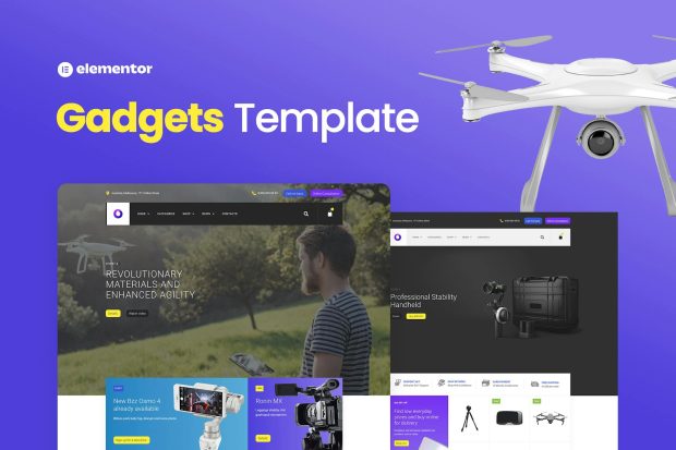 Bzzz – Gadgets eCommerce Elementor Template Kit