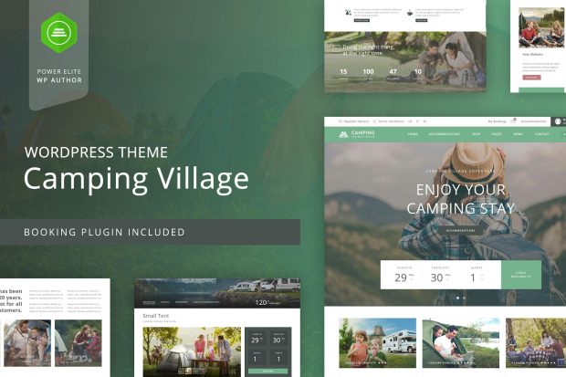 Camping WordPress Theme 3.2