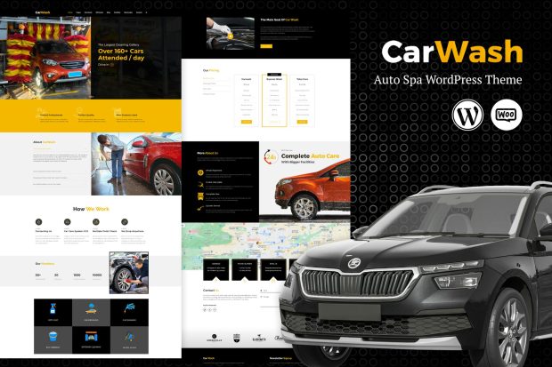 Car Wash - Auto Spa WordPress Theme 2.8