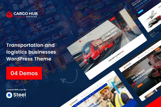 Cargo HUB - Logistics & Transport WordPress Theme 1.3.2