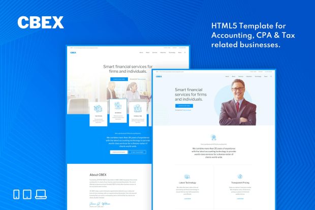 CBEX – Responsive CPA, Tax and Accounting HTML5 Te