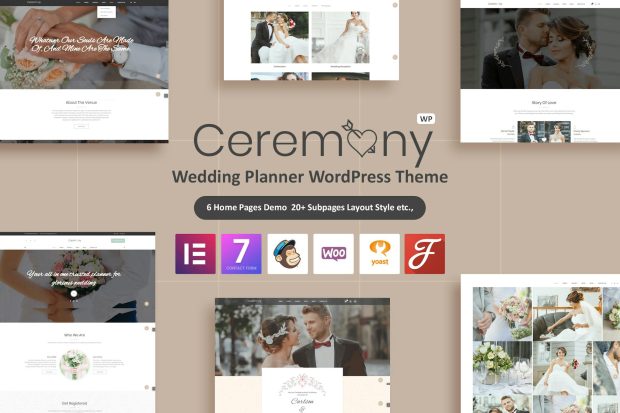 Ceremony - Wedding Planner WordPress Theme 1.6