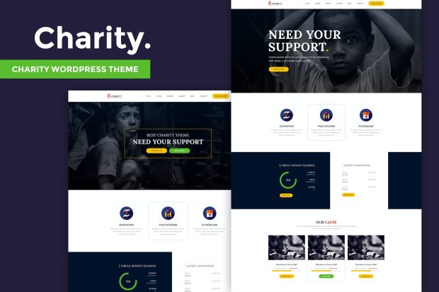 Charity - Nonprofit WordPress Theme 1.3