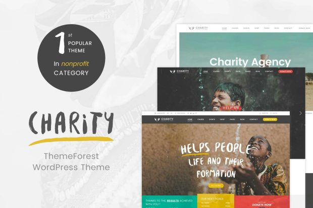 Charity WordPress Theme 2.8