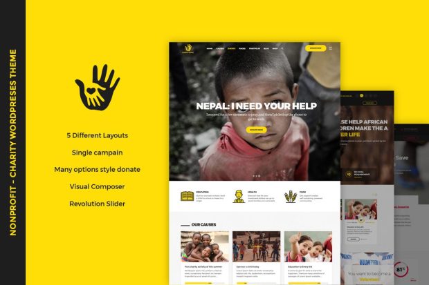 CharityHeart - Nonprofit WordPress Theme 1.11