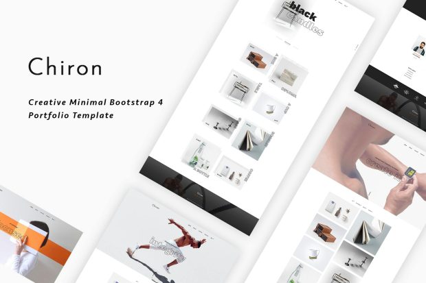 Chiron - Creative Bootstrap 4 Portfolio Template