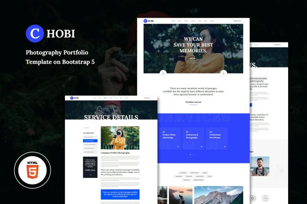 Chobi - Photography Portfolio Template