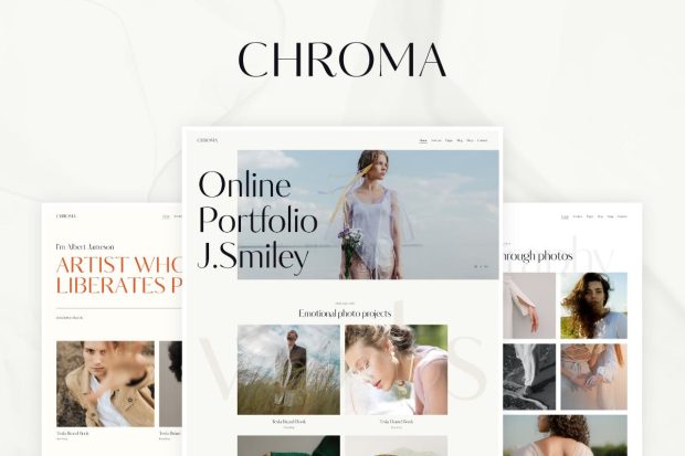 Chroma - Photography Portfolio WordPress Theme 1.3.0