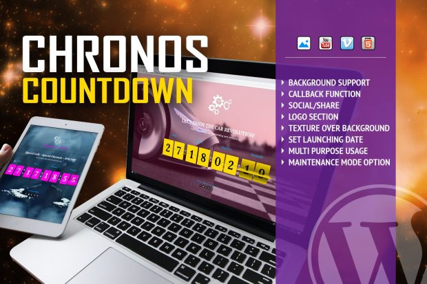 Chronos CountDown - Flip Timer With Background 1.2.4