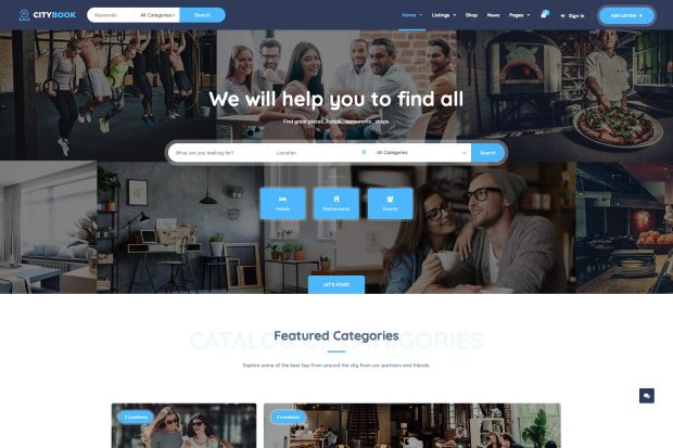 CityBook - Directory & Listing WordPress Theme 2.5.1