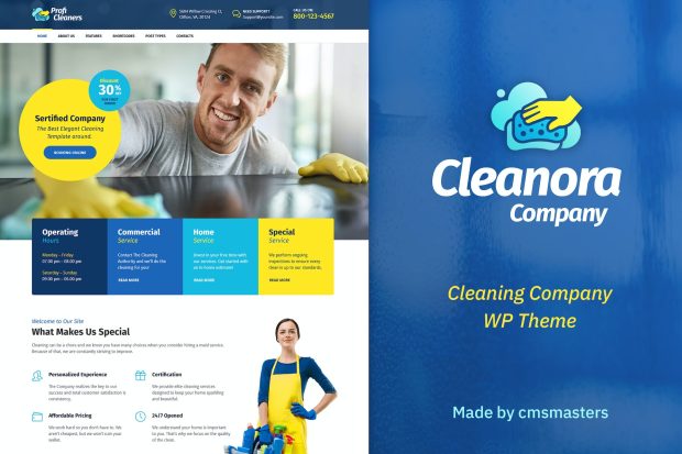 Cleanora - Cleaning Services Theme 1.1.4