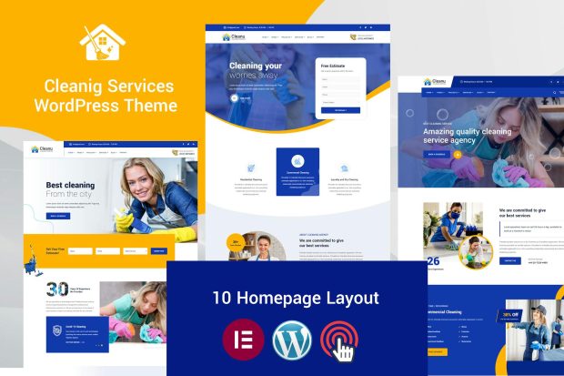 Cleanu - Cleaning Services WordPress Theme 1.0.5