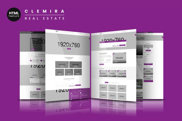 Clemira - Responsive Real Estate HTML Template