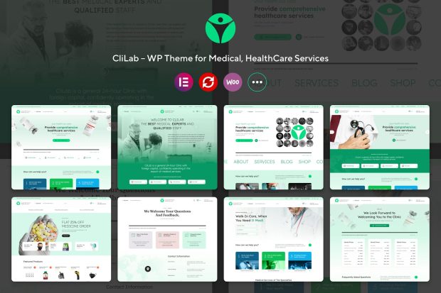 CliLab – WP Theme for Medical, HealthCare Services 1.0.3