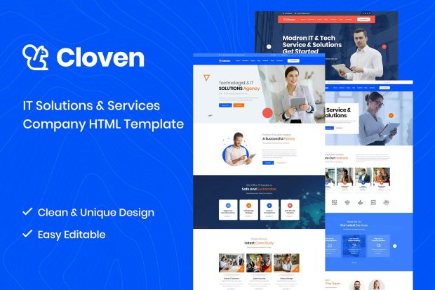 Cloven -  IT Solutions And Services HTML5 Template