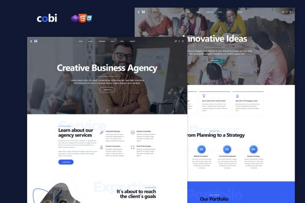 Cobi - Creative Portfolio HTML5 Template