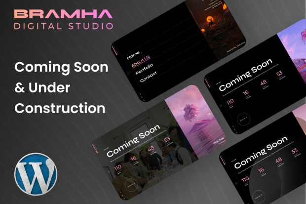 Bramha - Coming Soon & Under Construction Theme 1.0.0