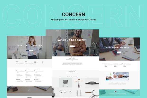 Concern - Multipurpose and Portfolio WordPress 1.0