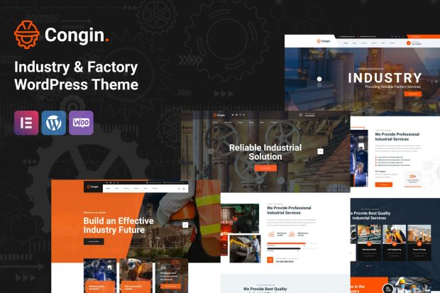 Congin - Industry & Factory WordPress Theme 1.0.9