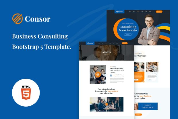 Consor - Business Consulting Bootstrap 5 Template