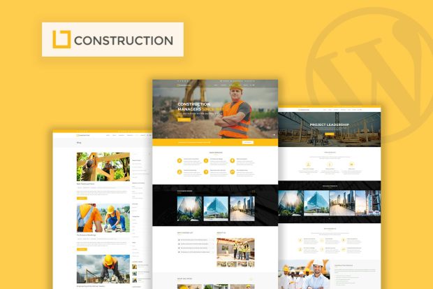 Construction - Business & Building WordPress Theme 1.1.0