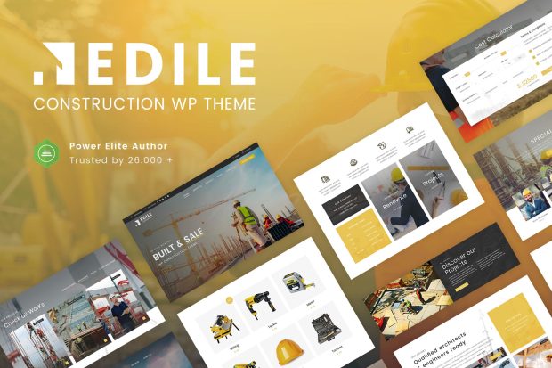 Construction WordPress Theme 1.9