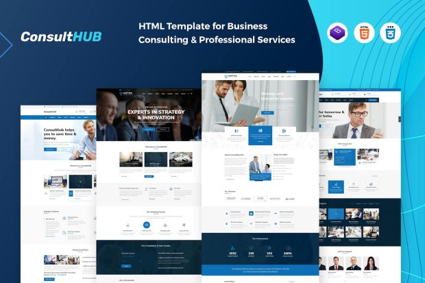 Consult HUB - Business Consulting Template