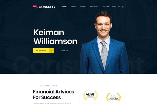 Consulty - Finance Consulting and Insurance HTML T