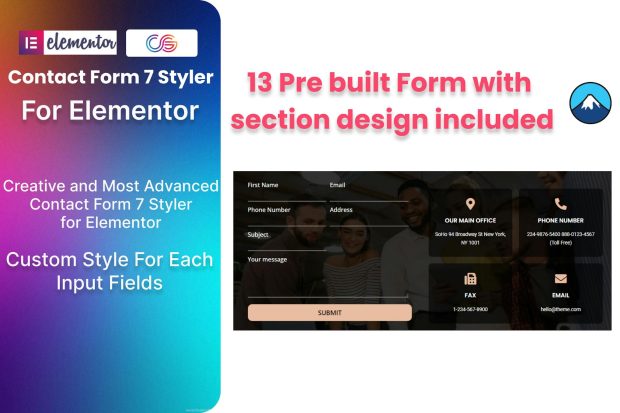 Contact Form 7 Styler Addon For Elementor 1.0