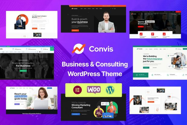 Convis - Consulting Business WordPress Theme 1.0.4