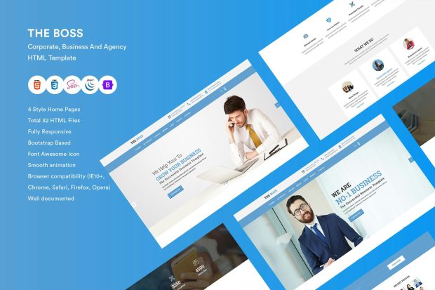 Corporate And Business HTML Template