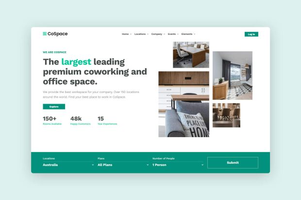 CoSpace - Bootstrap 5 Coworking Space Web Template