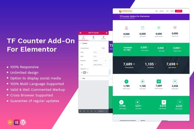 Counter addon - widget for Elementor 1.0.2